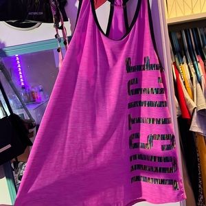 justice size 14 to 16 pink tank top
